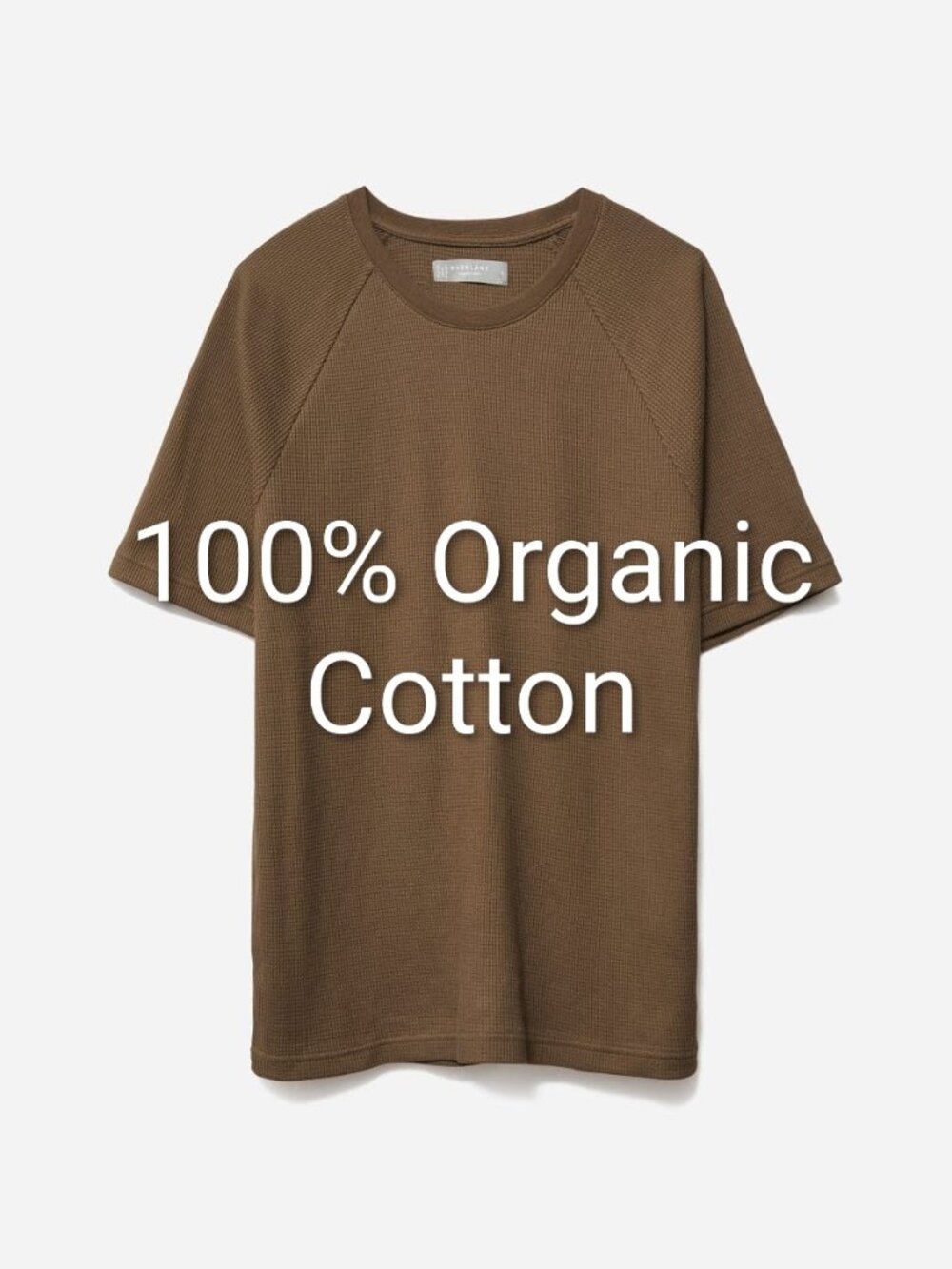 👕 Everlane Organic Cotton Thermal Tee Bundle - 2 NWT - Size XXL - Walnut